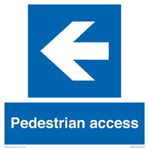 Pedestrian access